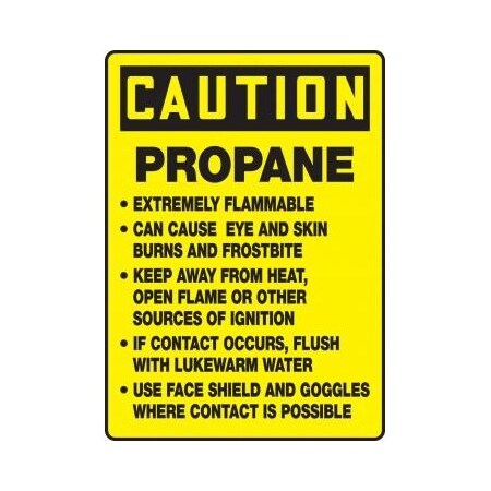 Safety Sign 14 In X 10 In ALUMALITE UNIT MCPG620XL